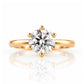 Emmy, a 6 Claw Brilliant cut Lab Diamond Ring - 1.5ct - Victoria's Jewellery