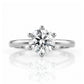 Emmy, a 6 Claw Brilliant cut Lab Diamond Ring - 1.5ct - Victoria's Jewellery