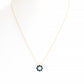 Circle of Life Necklace - London Blue Topaz - Victoria's Jewellery
