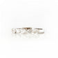 Round cut Moissanite Half Eternity Stack Ring - Victoria's Jewellery