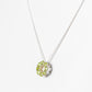 Round cut Peridot Circle of Life Pendant - Victoria's Jewellery