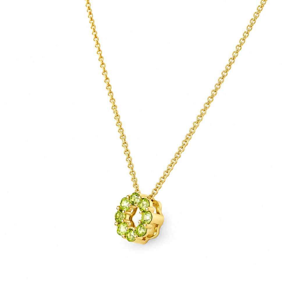 Circle of Life Necklace - Peridot