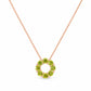 Circle of Life Necklace - Peridot
