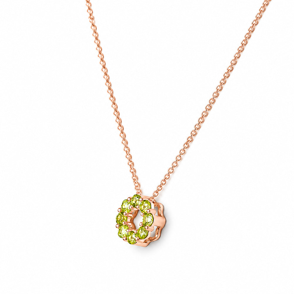 Circle of Life Necklace - Peridot