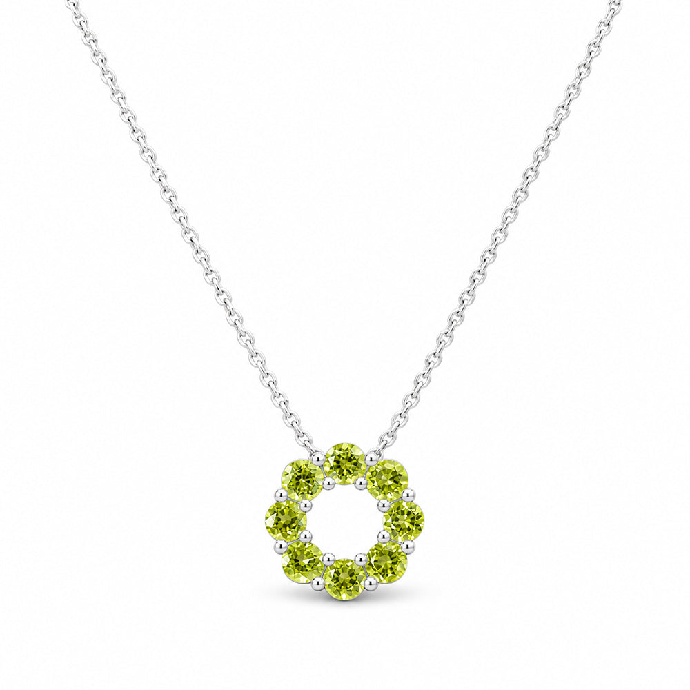 Circle of Life Necklace - Peridot