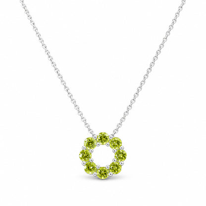 Circle of Life Necklace - Peridot