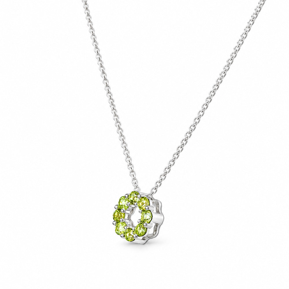 Circle of Life Necklace - Peridot