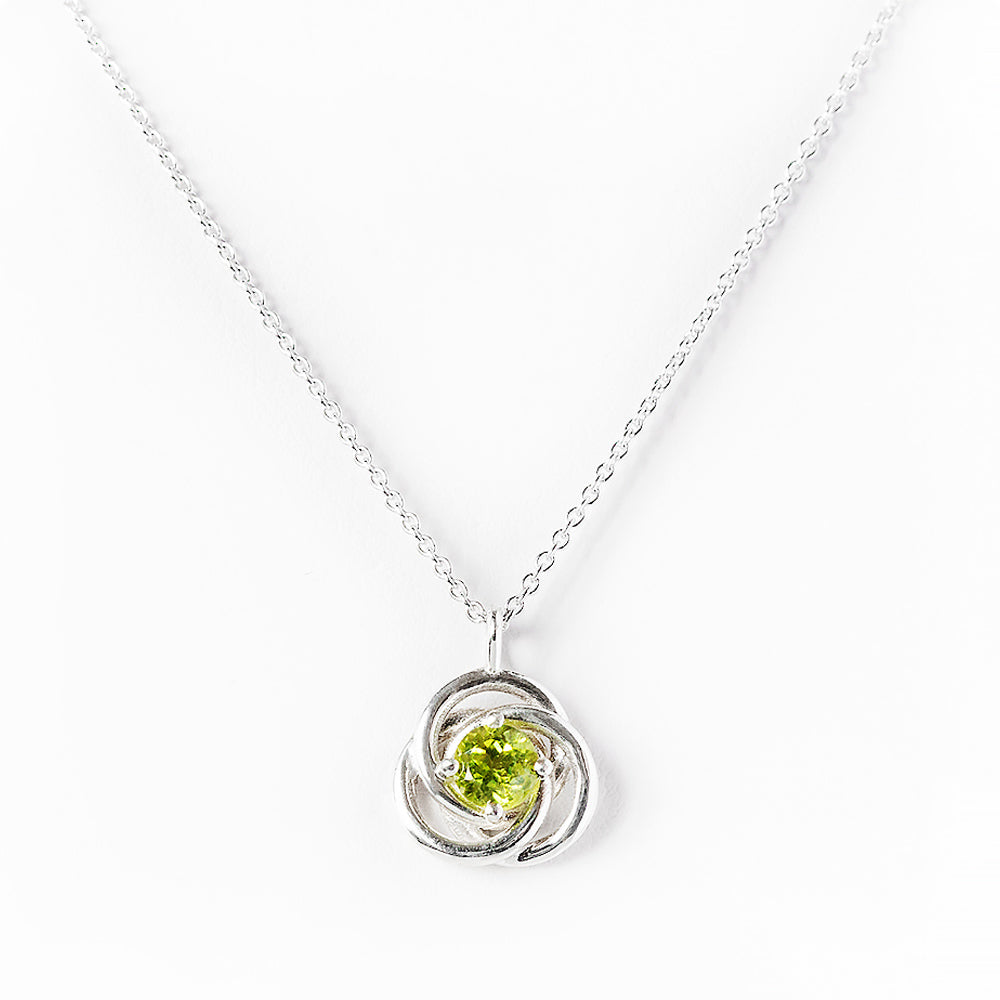 Freyja, Peridot Pendant - Victoria's Jewellery