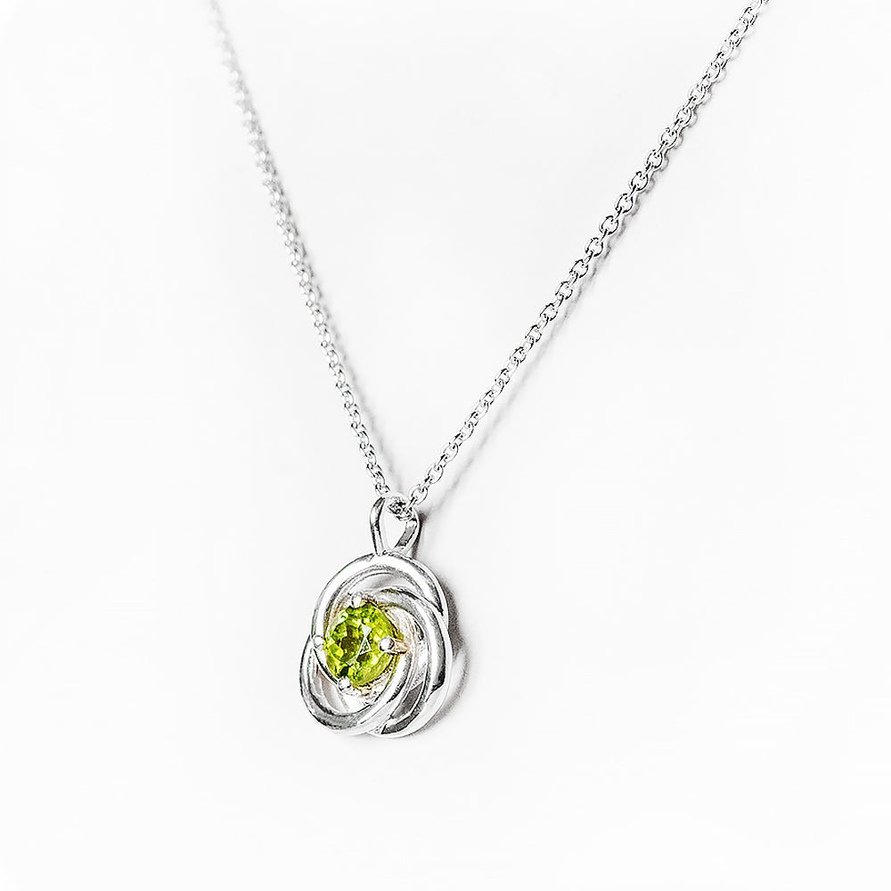 Freyja, Peridot Pendant - Victoria's Jewellery