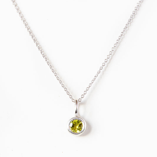 Lexi, a Peridot Necklace