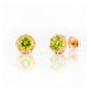 Bella, a Peridot Stud Earring - Victoria's Jewellery