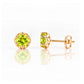 Bella, a Peridot Stud Earring - Victoria's Jewellery