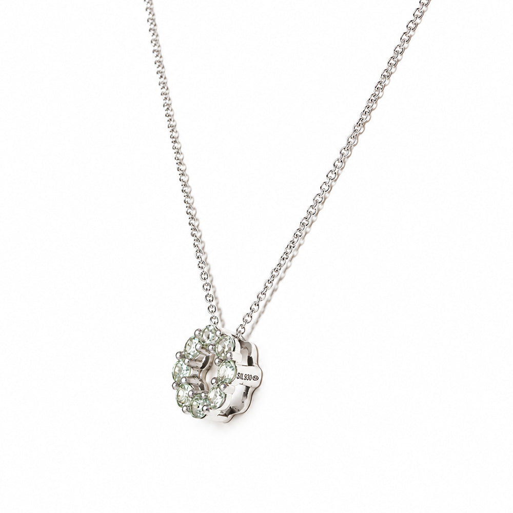 Circle of Life Necklace - Prasiolite