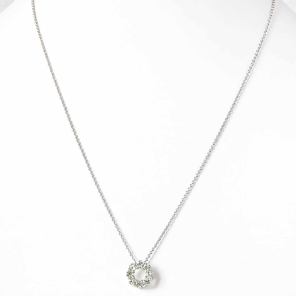 Circle of Life Necklace - Prasiolite