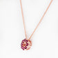 Circle of Life Necklace - Rhodolite - Victoria's Jewellery