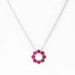 Circle of Life Necklace - Rhodolite - Victoria's Jewellery