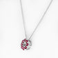 Circle of Life Necklace - Rhodolite - Victoria's Jewellery