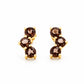 Laurel, a Smoky Quartz Stud Earring - Victoria's Jewellery