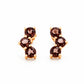 Laurel, a Smoky Quartz Stud Earring - Victoria's Jewellery