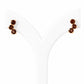 Laurel, a Smoky Quartz Stud Earring - Victoria's Jewellery