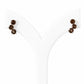 Laurel, a Smoky Quartz Stud Earring - Victoria's Jewellery
