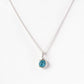 Lexi, Swiss Blue Topaz Necklace