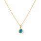 Lexi, Swiss Blue Topaz Pendant