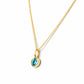 Lexi, Swiss Blue Topaz Pendant