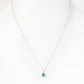 Lexi, Swiss Blue Topaz Necklace