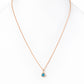 Lexi, Swiss Blue Topaz Pendant