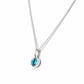 Lexi, Swiss Blue Topaz Pendant