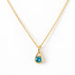 Savannah, Swiss Blue Topaz Pendant