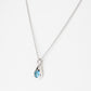 Savannah, Swiss Blue Topaz Necklace