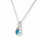 Savannah, Swiss Blue Topaz Pendant