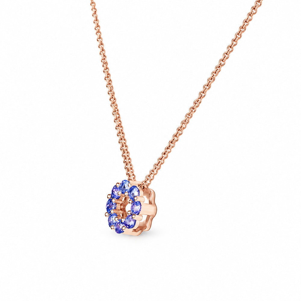 Circle of Life Necklace - Tanzanite - Victoria's Jewellery