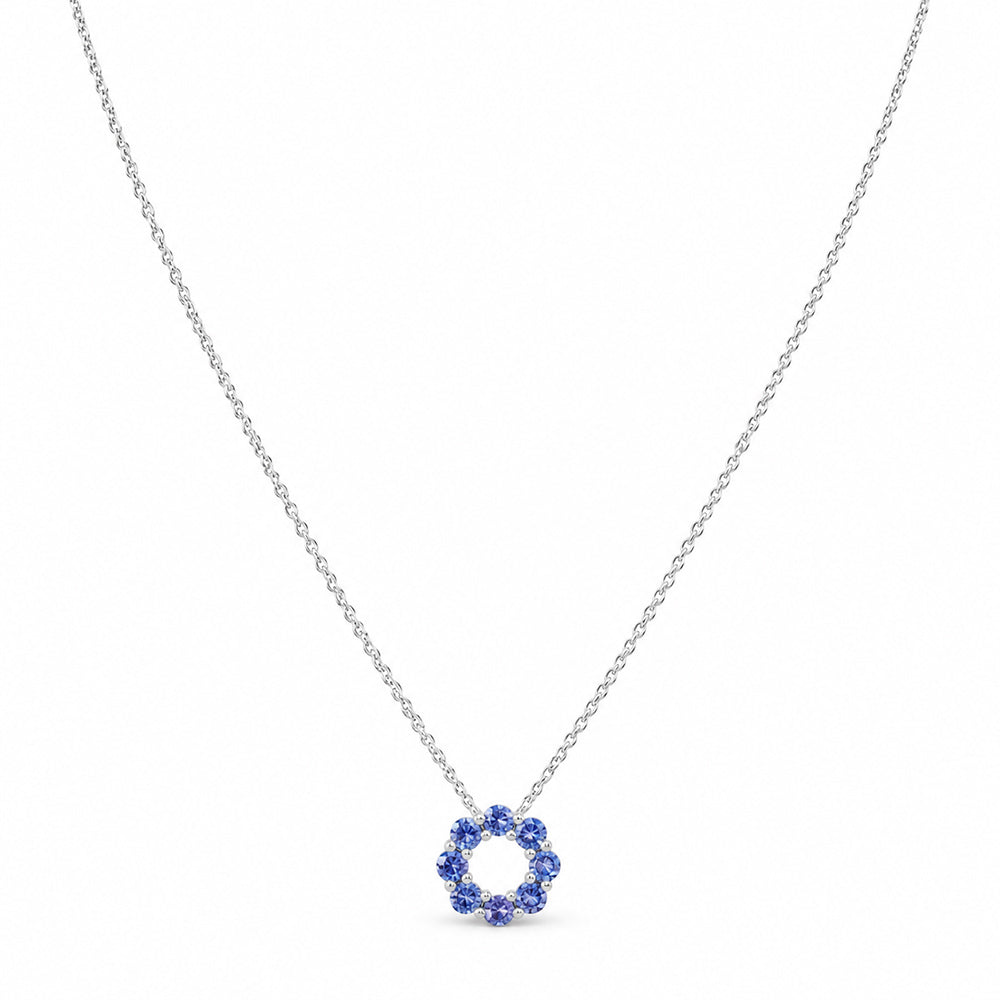 Circle of Life Necklace - Tanzanite - Victoria's Jewellery