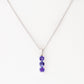 Rio, a Tanzanite Trilogy Pendant
