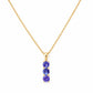 Rio, a Tanzanite Trilogy Pendant