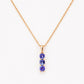 Rio, a Tanzanite Trilogy Pendant