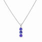 Rio, a Tanzanite Trilogy Pendant