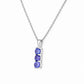 Rio, a Tanzanite Trilogy Pendant