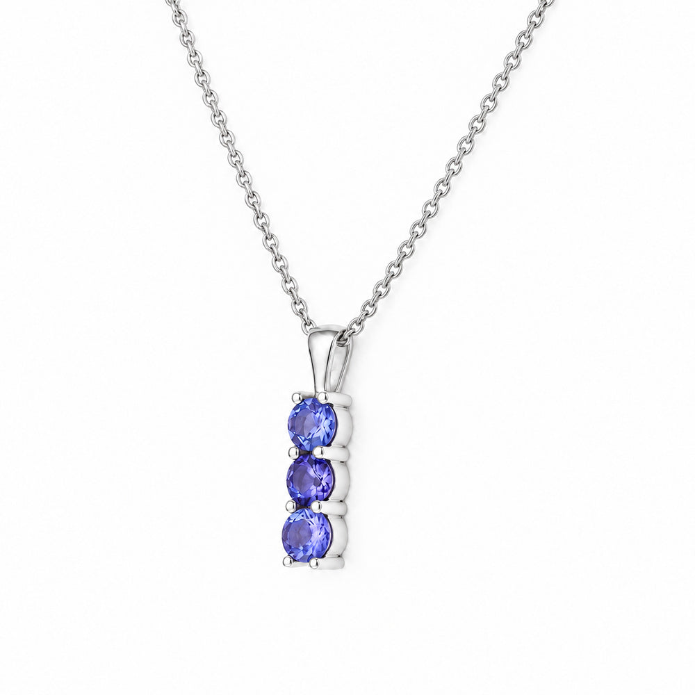 Rio, a Tanzanite Trilogy Pendant