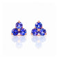 The Trilogy Tanzanite Stud Earrings - Victoria's Jewellery