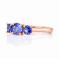 Aria, Tanzanite Trilogy Ring - Victoria's Jewellery