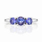 Aria, Tanzanite Trilogy Ring - Victoria's Jewellery