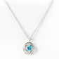 Freyja, Swiss Blue Topaz Pendant - Victoria's Jewellery