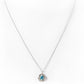 Freyja, Swiss Blue Topaz Pendant - Victoria's Jewellery