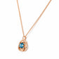 Freyja, Swiss Blue Topaz Pendant