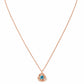 Freyja, Swiss Blue Topaz Pendant