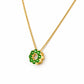 Circle of Life Necklace - Tsavorite - Victoria's Jewellery